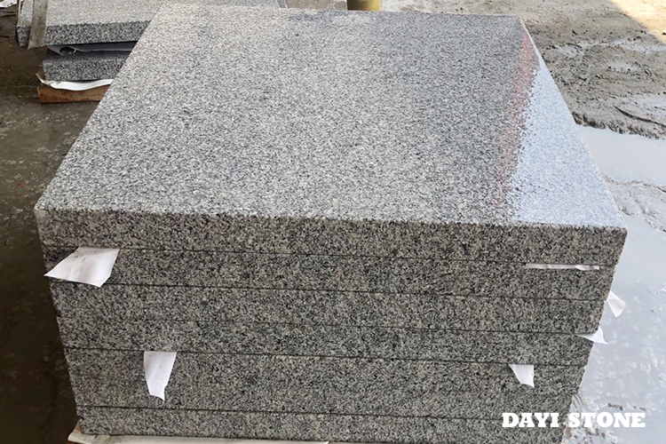 G603-10 Light Grey Natural Granite Stone Pier Caps